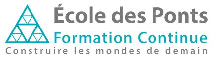 Logotype de École des Ponts Formation Continue, partenaire de SmartOF.