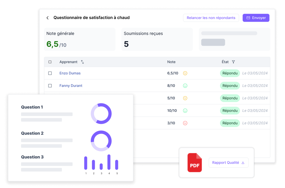Améliorez la qualité de vos formations